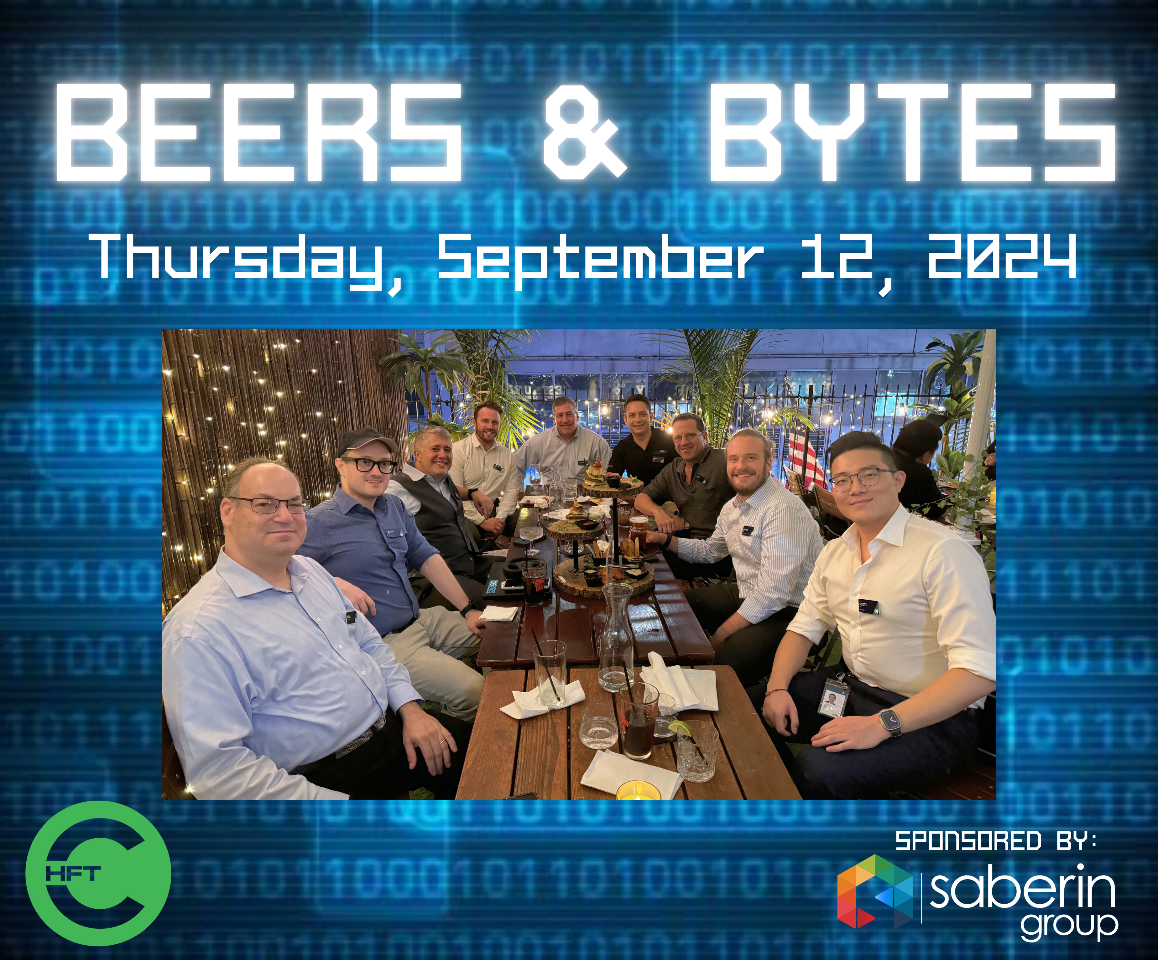 past event, Beers & Bytes 9/12